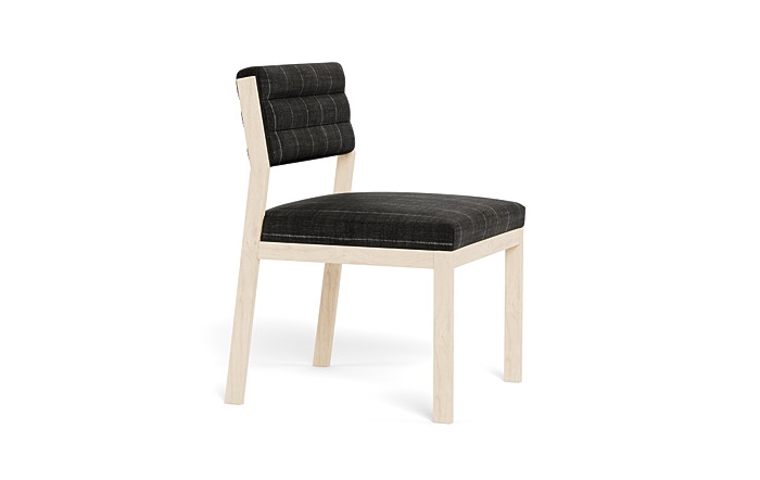 Nora Upholstered Armless Chair - Image 3