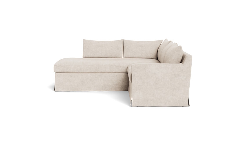 Sloan Slipcovered 3-Seat  Bumper Sectional - Image 2