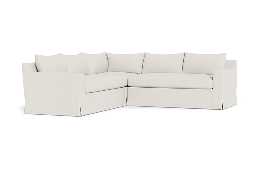 Sloan Slipcovered Corner 4-Seat Sectional Sofa - Image 3