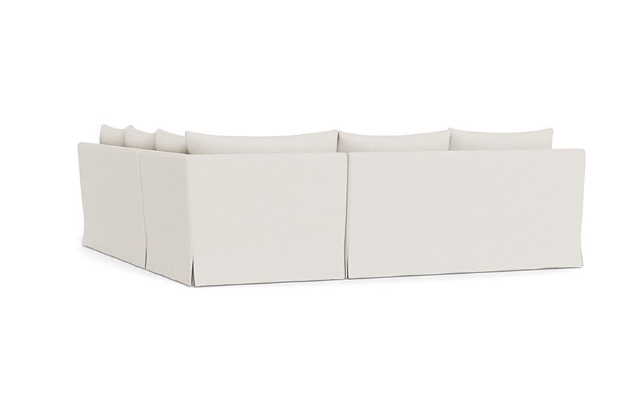 Sloan Slipcovered Corner 4-Seat Sectional Sofa - Image 2