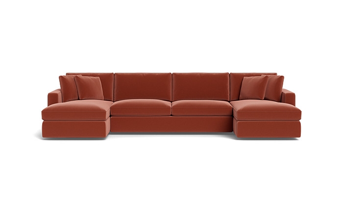 James 3-Piece 4-Seat U Chaise Sectional - Image 0