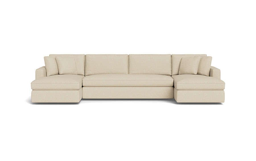 James 3-Piece 4-Seat U Chaise Sectional - Image 0