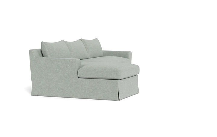 Sloan Slipcovered  Chaise Sectional - Image 2