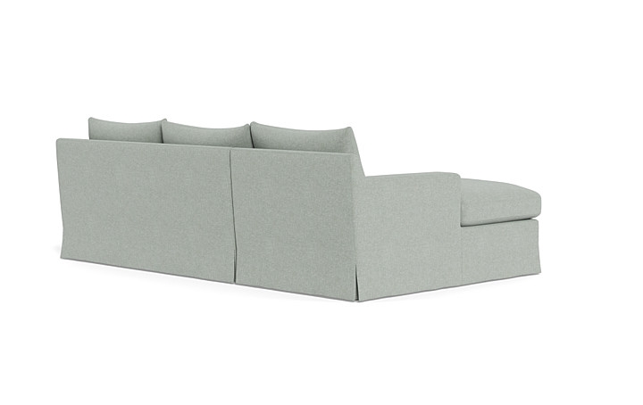 Sloan Slipcovered  Chaise Sectional - Image 4