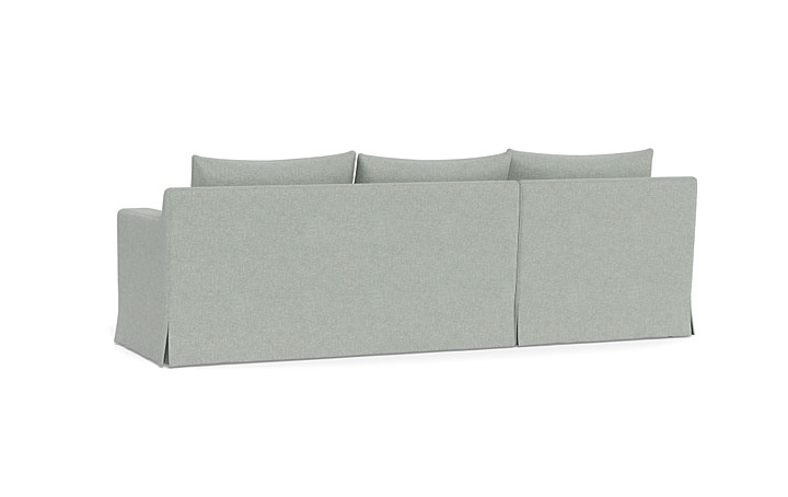 Sloan Slipcovered  Chaise Sectional - Image 1