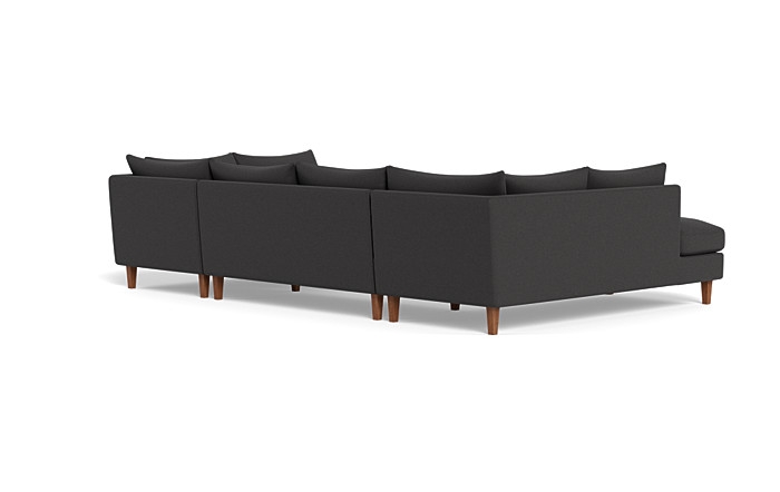 Sloan 3-Piece U-Bumper Sectional - Image 3