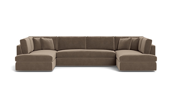 James 3-Piece U-Bumper Sectional - Image 0