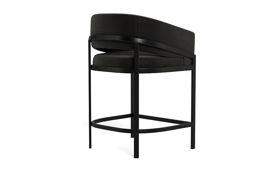 Mina Metal Framed Upholstered Stool - Image 2