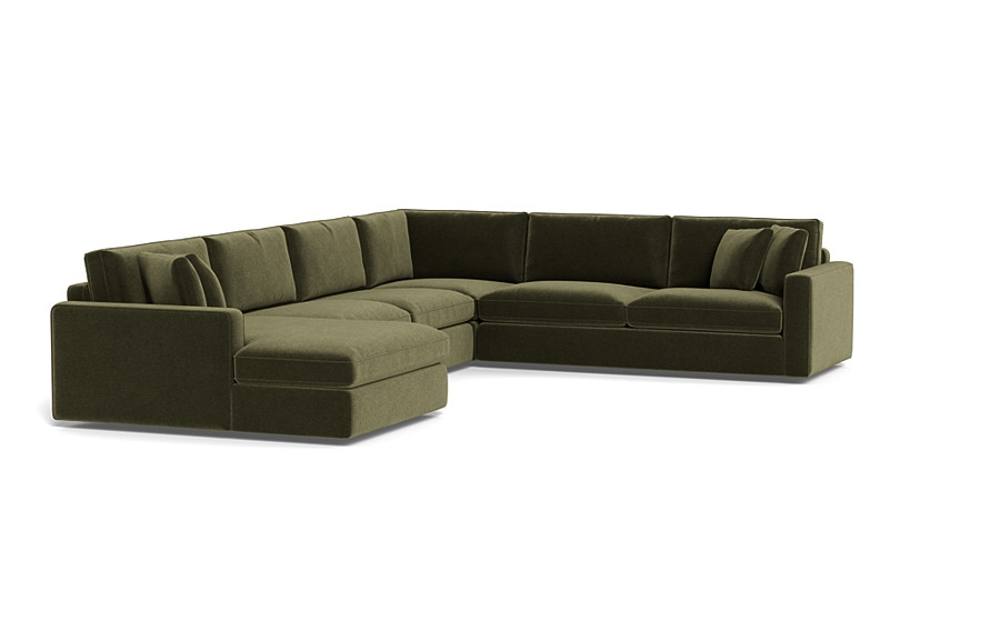 James 4-Piece 5-Seat Corner Chaise Sectional Left - Image 4