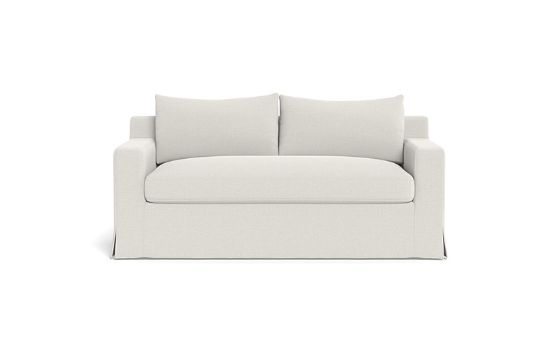 Sloan Slipcovered Loveseat - Image 0