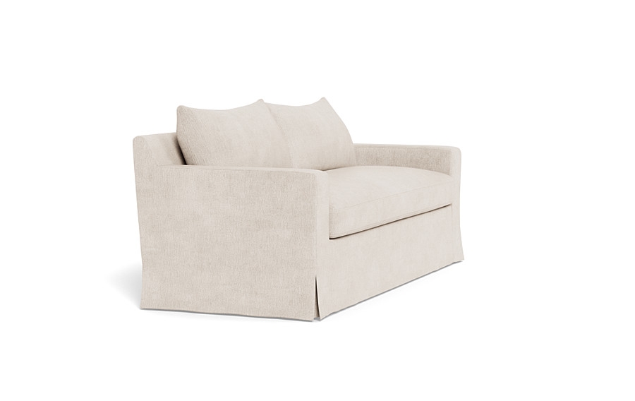 Sloan Slipcovered 2-Seat Sofa, Bench Seat - Image 1
