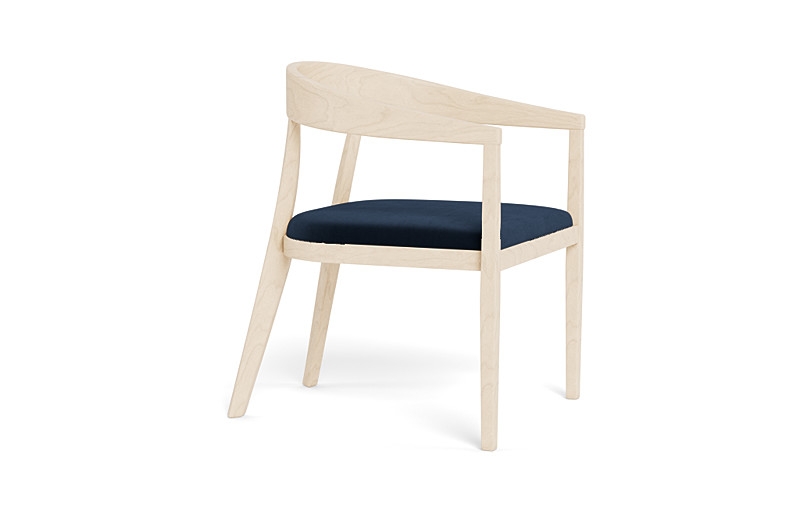 Monroe Wood Framed Upholstered Chair - Image 1