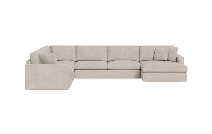 James 4-Piece 5-Seat Corner Chaise Sectional Right - Image 0