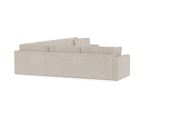 James 4-Piece 5-Seat Corner Chaise Sectional Right - Image 1