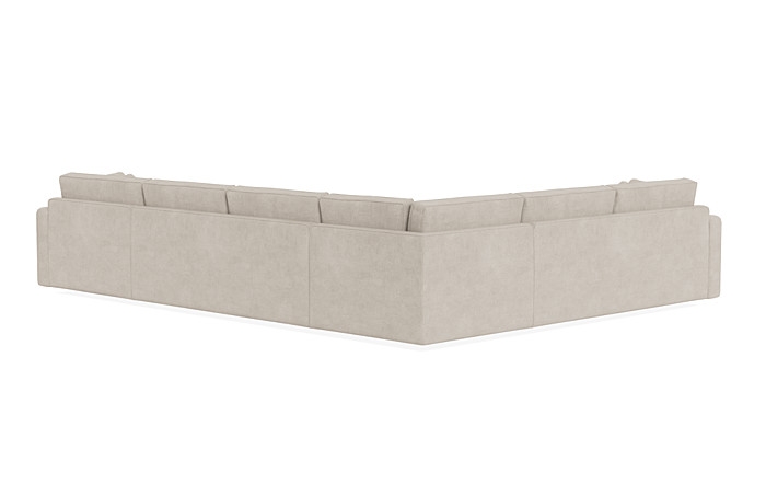 James 4-Piece 5-Seat Corner Chaise Sectional Right - Image 3