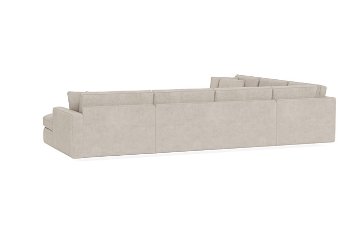James 4-Piece 5-Seat Corner Chaise Sectional Right - Image 4