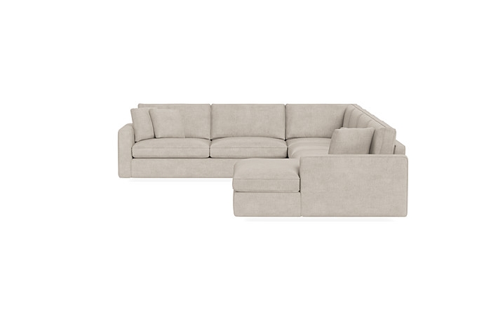 James 4-Piece 5-Seat Corner Chaise Sectional Right - Image 2