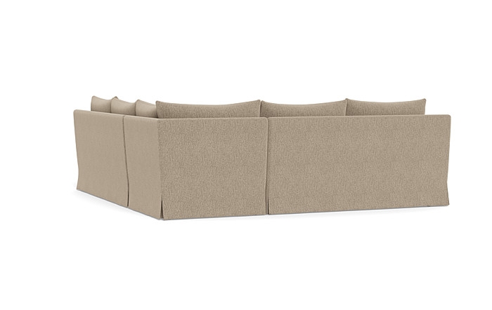 Sloan Slipcovered Corner 4-Seat Sectional Sofa - Image 4