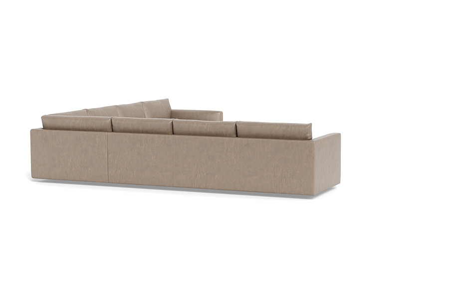 Lukas Leather 3-Piece 6-Seat Corner Sectional - Image 2