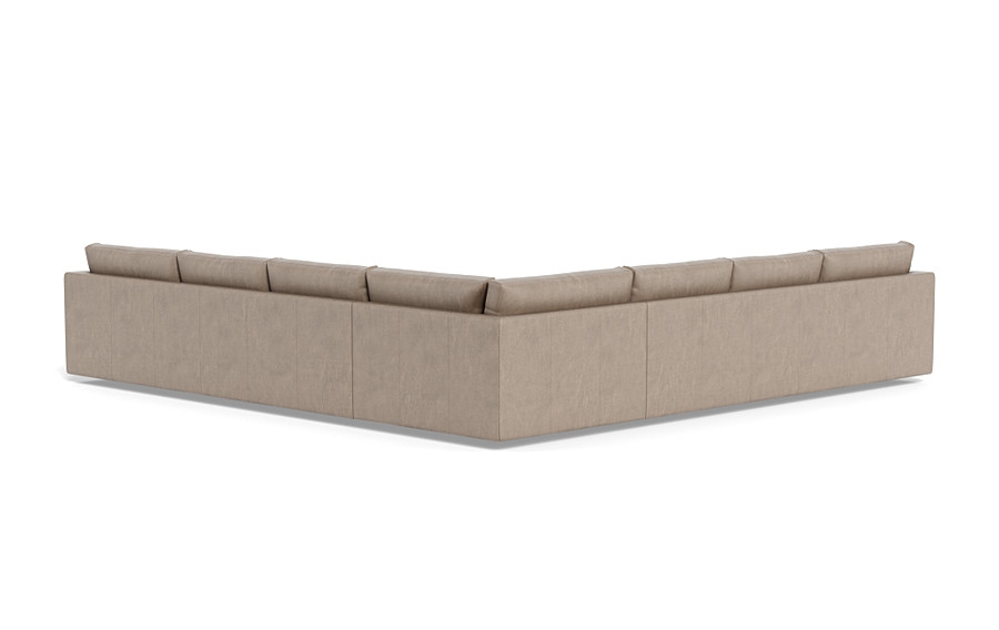 Lukas Leather 3-Piece 6-Seat Corner Sectional - Image 4
