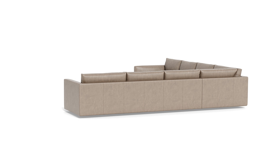 Lukas Leather 3-Piece 6-Seat Corner Sectional - Image 1