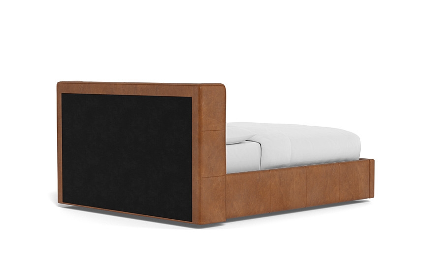 Graham Leather Upholstered Bed with Storage Option - Image 2