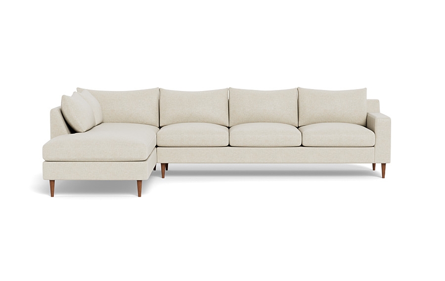 Sloan 4-Seat  Bumper Sectional - Image 0