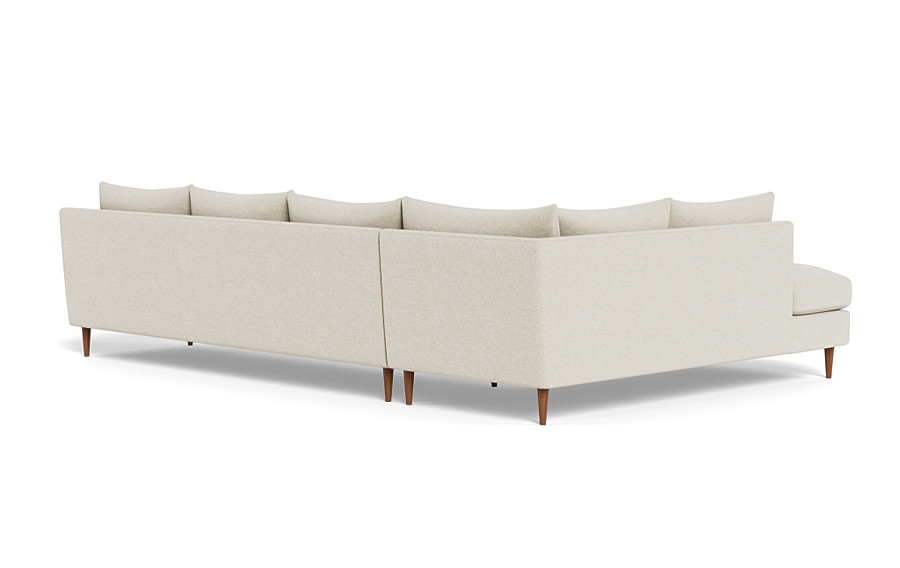 Sloan 4-Seat  Bumper Sectional - Image 3