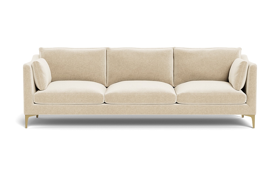 Caitlin 3-Seat Sofa by The Everygirl®, Down alternative fill - Image 0