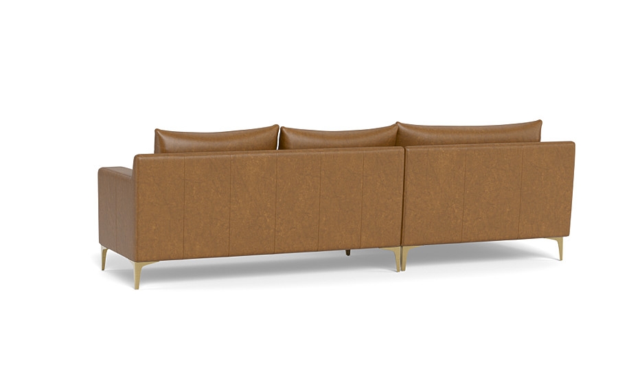Sloan Leather  Chaise Sectional - Image 3