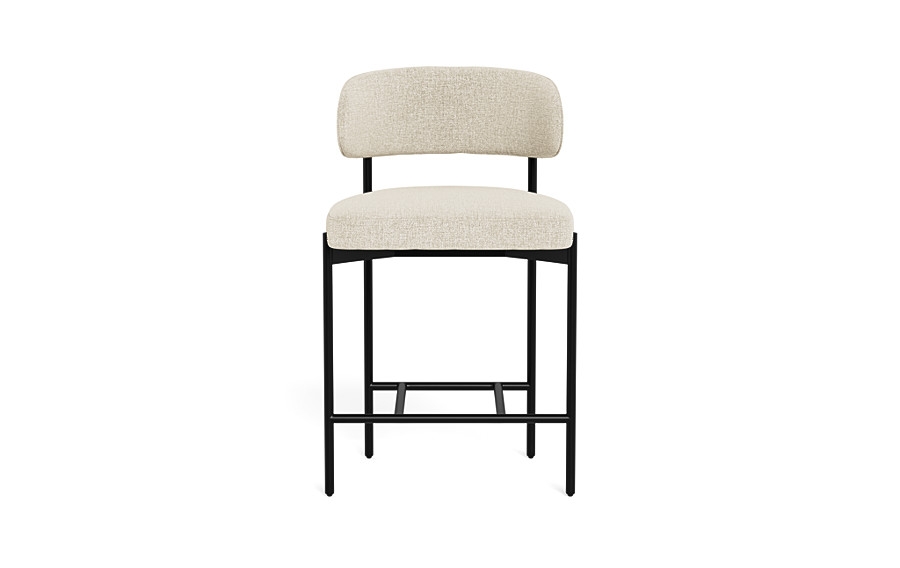 Hollis Metal Framed Upholstered Counter Stool - Image 0