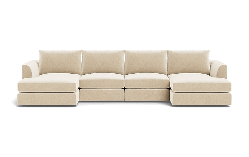 Beckham Modular U-Chaise 4 Seat Sectional - Image 0