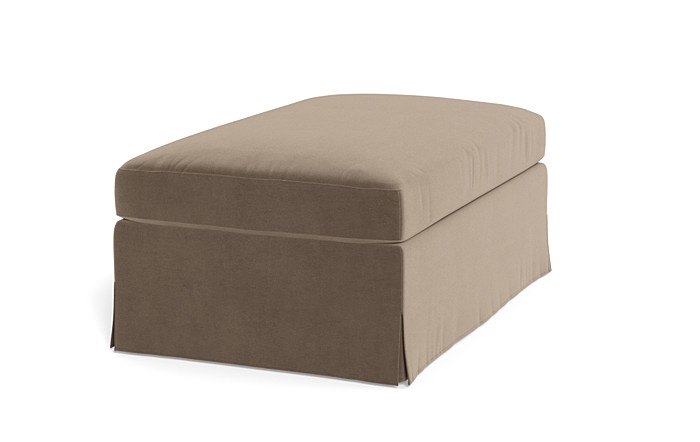 Sloan Slipcovered Ottoman - Image 4