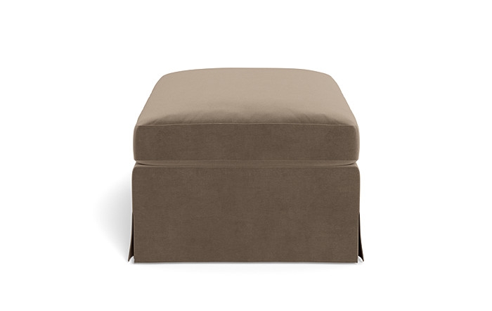 Sloan Slipcovered Ottoman - Image 2