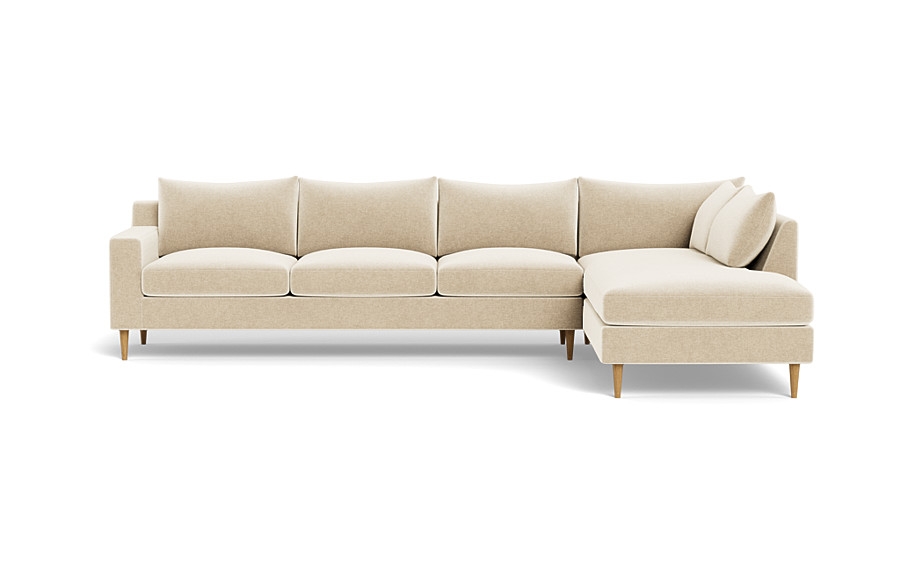 Sloan 4-Seat  Bumper Sectional - Image 0