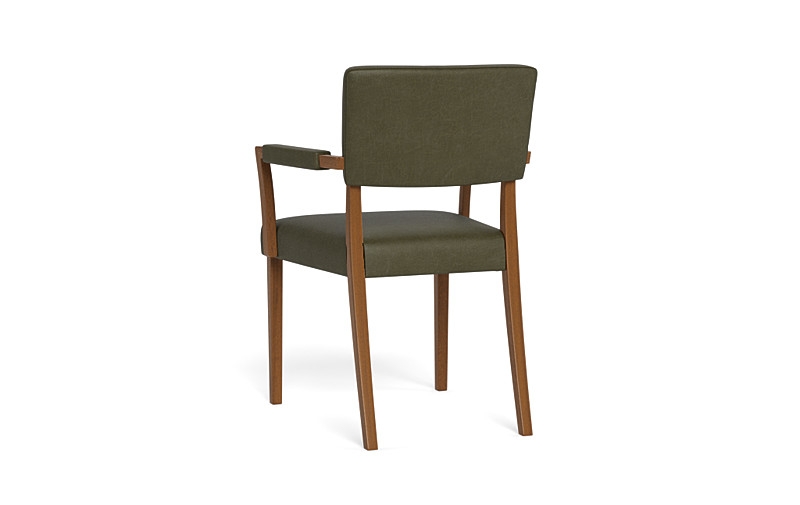 Monte Leather Upholstered Head of Table Chair - Image 4