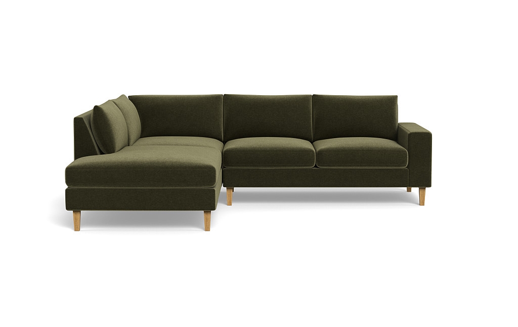 Saylor Wide Arm 3-Seat Left Bumper Sectional - Image 0