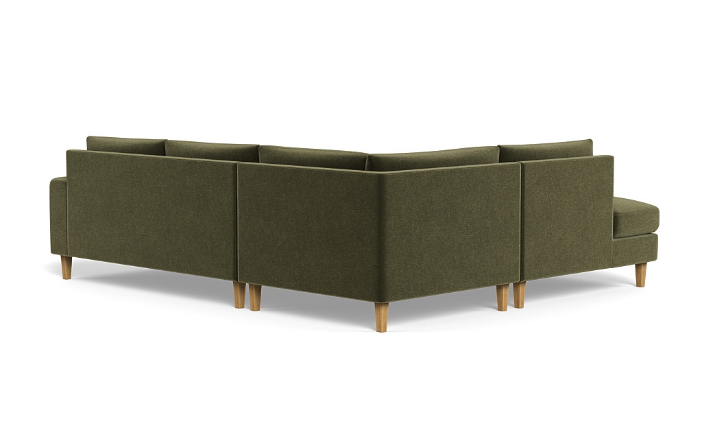 Saylor Wide Arm 3-Seat Left Bumper Sectional - Image 4