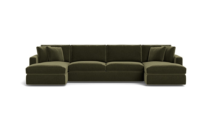 James 3-Piece 4-Seat U Chaise Sectional - Image 0