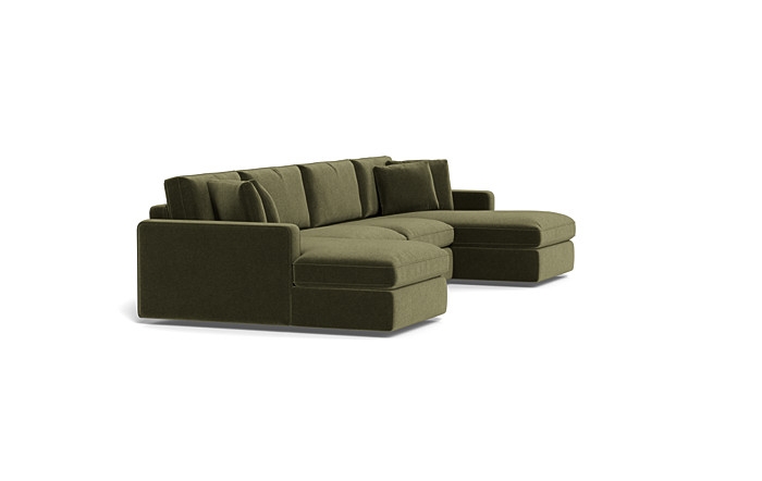James 3-Piece 4-Seat U Chaise Sectional - Image 1