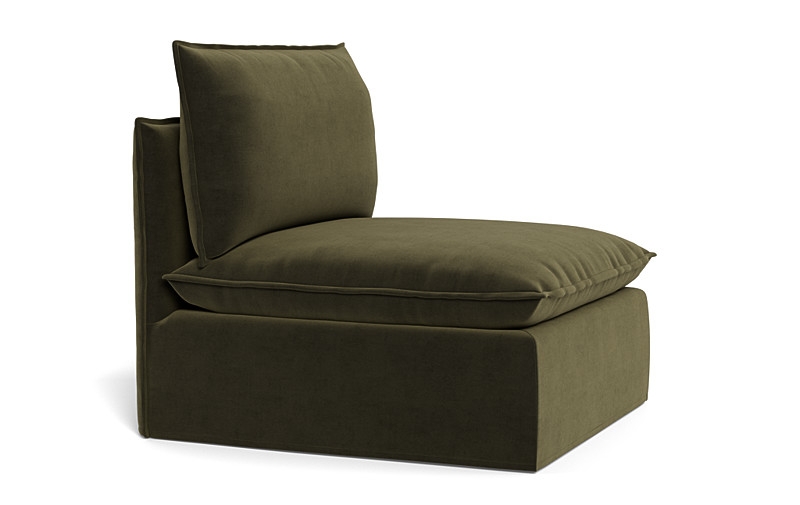 Josie Slipcovered Modular Armless Sofa Unit - Image 3