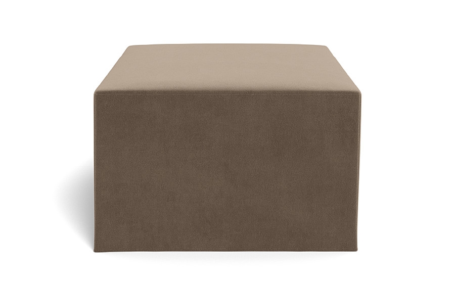 Dixon Slipcovered Rectangle Ottoman - Image 1
