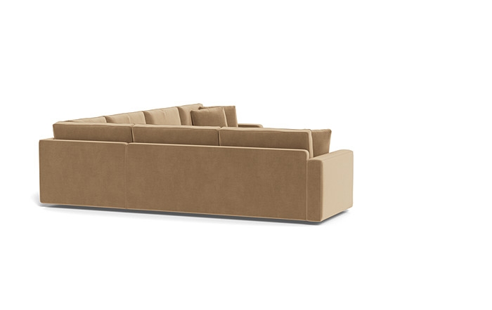 James 4-Piece 5-Seat Corner Chaise Sectional Right with Storage - Image 4
