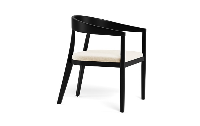 Monroe Wood Framed Upholstered Chair - Image 4