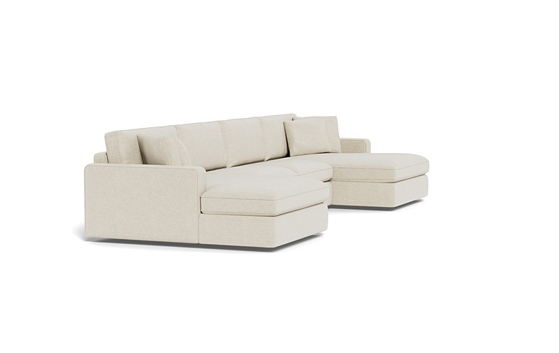 James 3-Piece 4-Seat U Chaise Sectional - Image 2