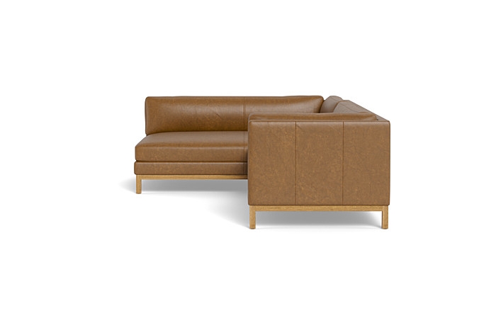 Jasper Leather  Chaise Sectional - Image 1