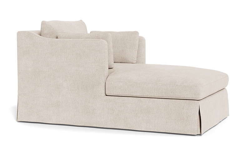 Caitlin Slipcovered Chaise Lounge by The Everygirl® - Image 1