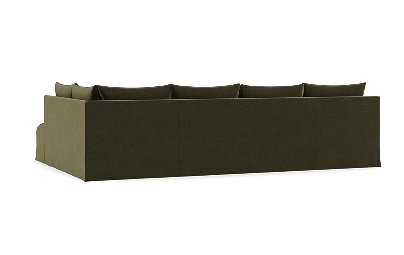 Dixon Slipcovered 4-Seat Right Bumper Sectional - Image 4