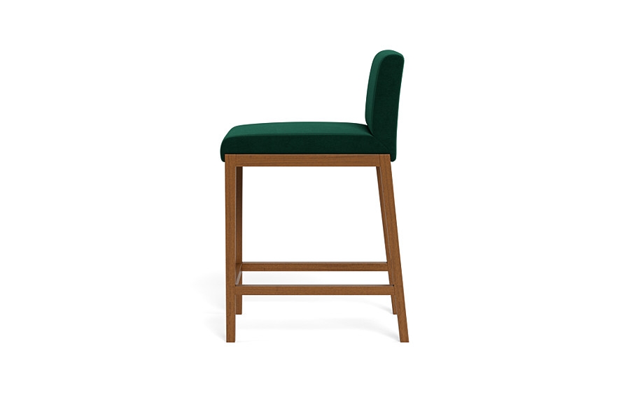 Callen Wood Framed Upholstered Stool - Image 1
