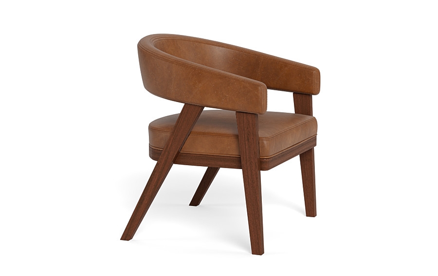 Marin Leather Accent Chair - Image 1